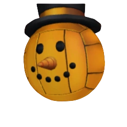Golden Snowman Ball